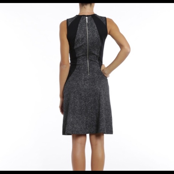 Michael Kors Great Black and Grey Workwear Dress - Picture 3 of 4